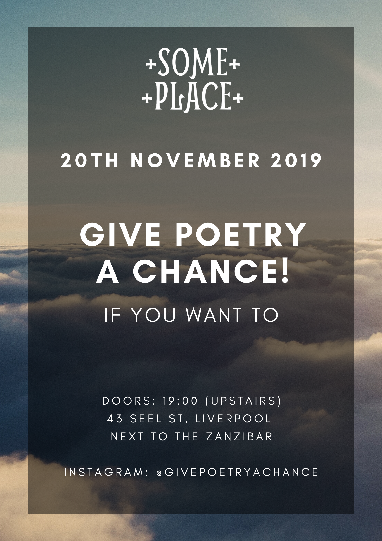 Give Poetry A Chance - November 2019