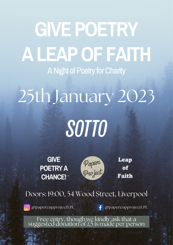 Give Poetry A Leap Of Faith - January 2023