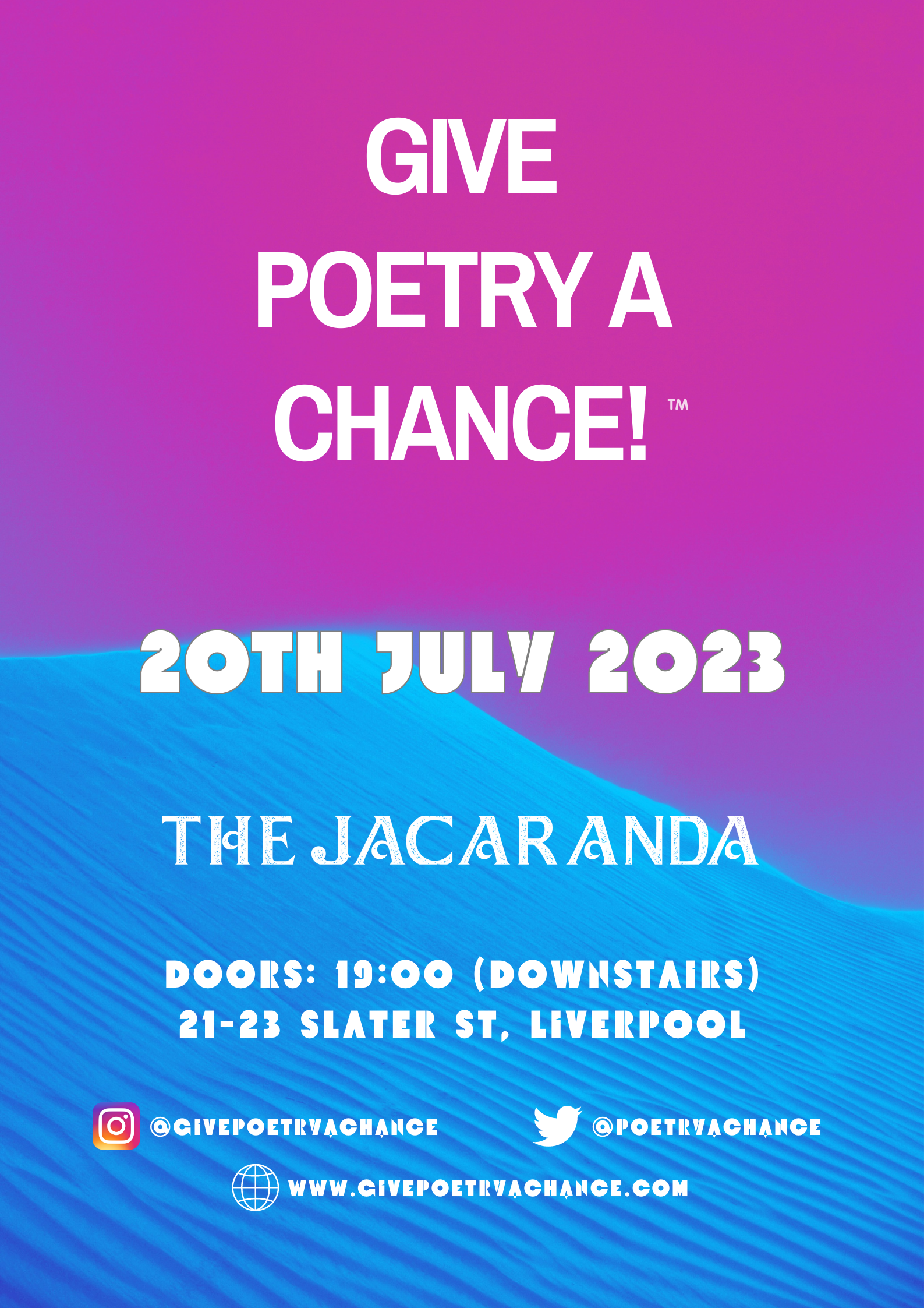 July 2023 - GPAC Event Poster